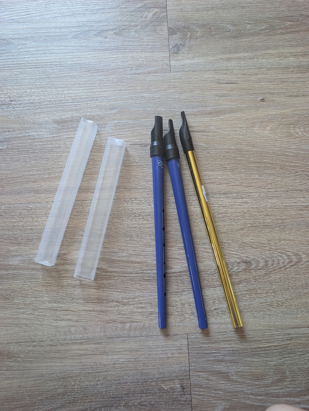 Classical Conversations Tin Whistle set of 3 in Key of D Recorder